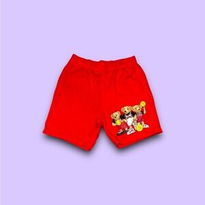 Chinatown Market polo bears basketball sweat shorts men’s small